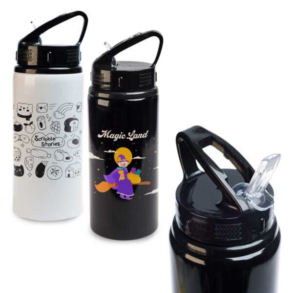 Amore 500ml Junior Bottle - Flip Straw Lid - MMAF6A