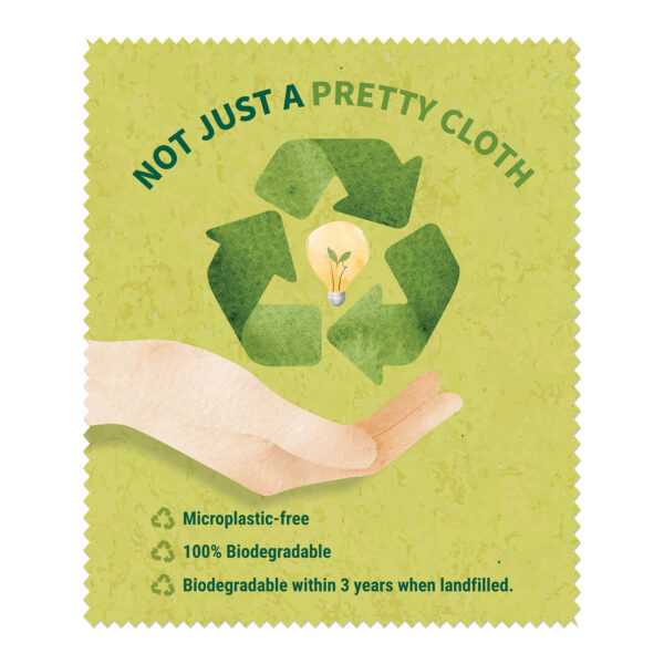 Biodex Biodegradable Lens Cloth - MM91D6