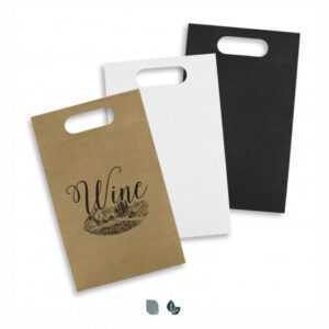 Die Cut Paper Wine Bag - MMD1F1