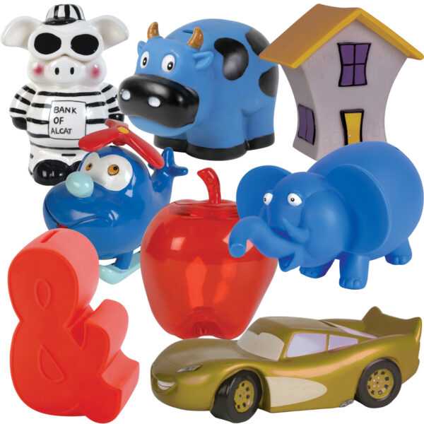 Custom Colour / Design Coin Banks - MM9847