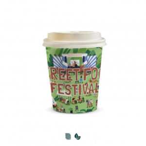 Compostable Paper Coffee Cup - 230ml - MMB1B2