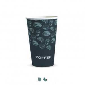 Compostable Paper Cup - 350ml - MM267C